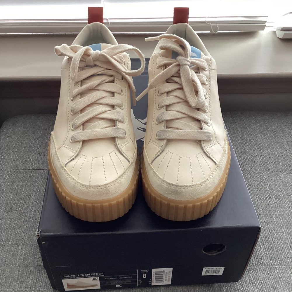 SOREL Ona Ave Waterproof Low Top Sneaker (Women) 8M - Picture 4 of 11
